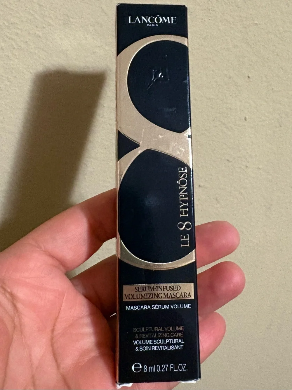 LANCÔME PARIS SERUM-INFUSED Volumizing Mascara - 02 NOIR Brand New Never Used.